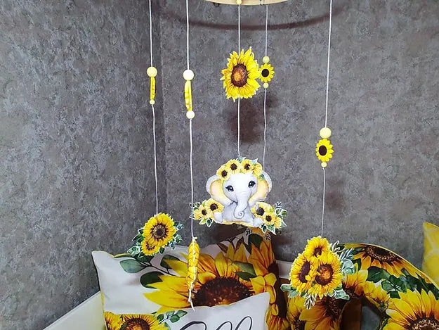 Sunflower Elephant - Sew Just More