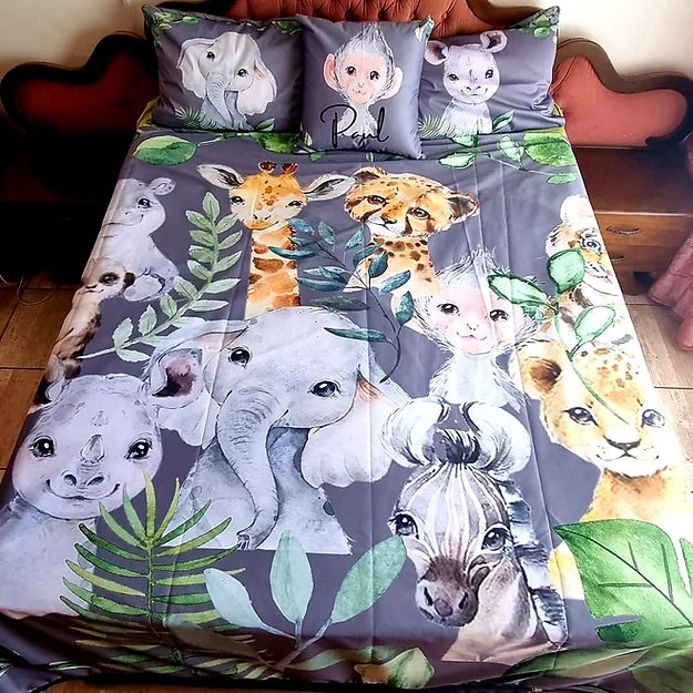 Grey Safari - Sew Just More