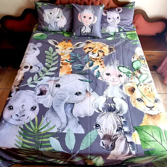 Grey Safari - Sew Just More