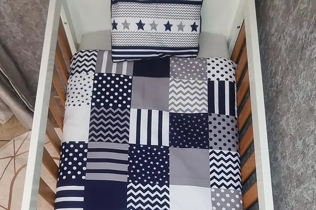 Navy Quilt - Sew Just More