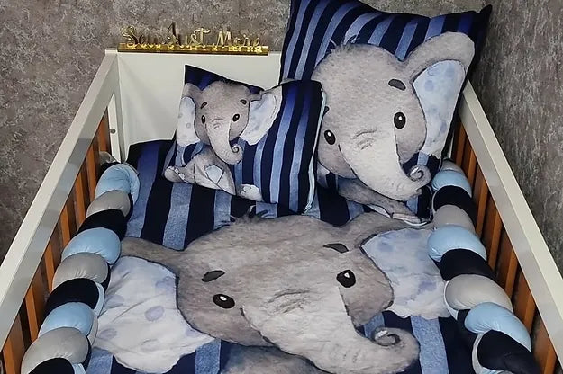 Navy And Baby Blue Ellie - Sew Just More