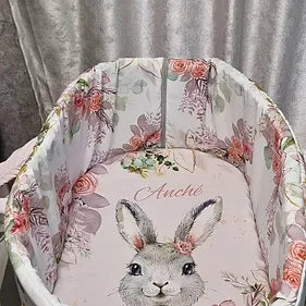 Bunny Wonderland Carry Cot - Sew Just More