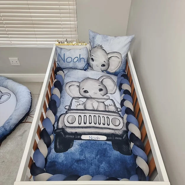 Navy and steel Blue Jeep Ellie - Sew Just More