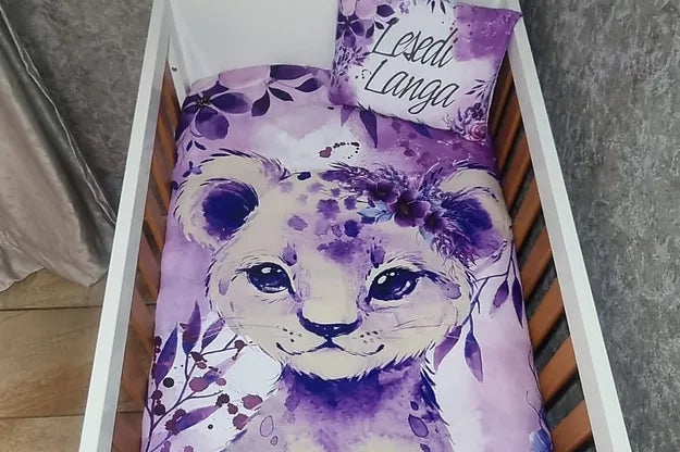 Purple Baby Lion - Sew Just More