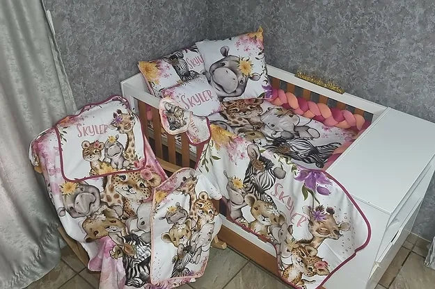 Colorful Gril Safari - Sew Just More