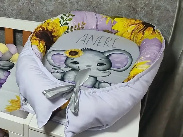 Lavender Sunflower Ellie - Sew Just More