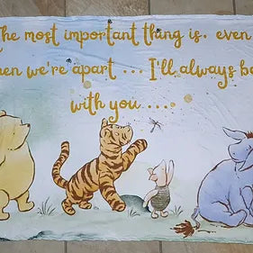 Winnie the Pooh Bear Swaddle - Sew Just More