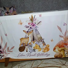 Whimsical Mulberry Woodlands Swaddle - Sew Just More