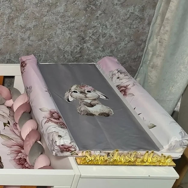 Pink Peony Bunny - Sew Just More