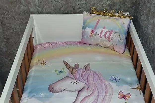 Rainbow Color Unicorn - Sew Just More