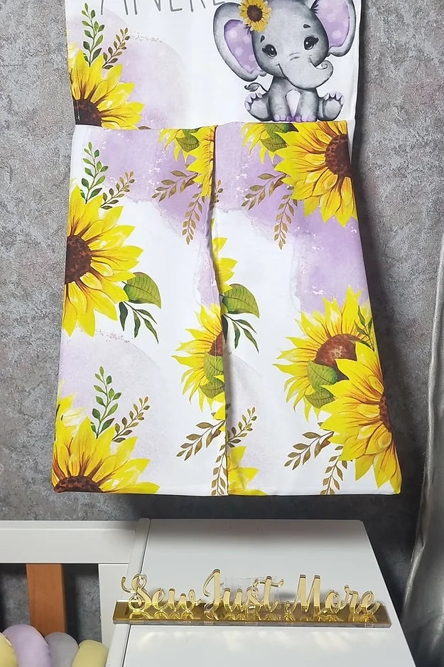 Lavender Sunflower Ellie - Sew Just More