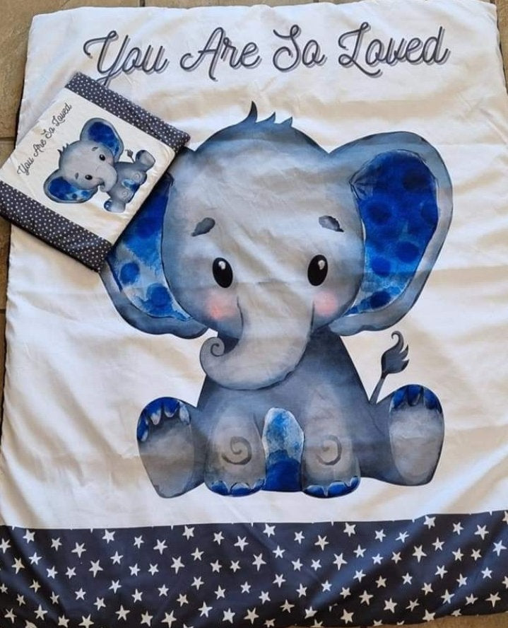 You are so Loved Blue Ellie - Sew Just More