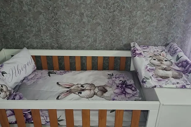 Purple Peony Bunny - Sew Just More