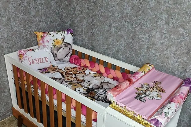 Colorful Gril Safari - Sew Just More