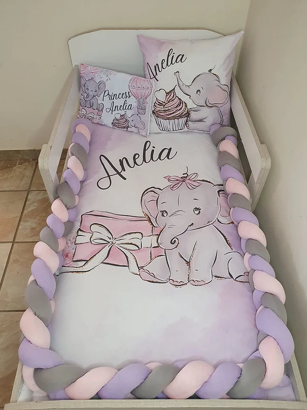 Purple Glitter Ellie - Sew Just More