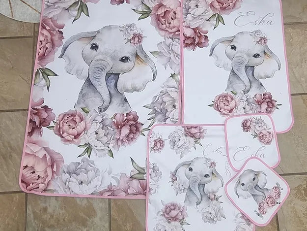 Peony Elephant - Sew Just More