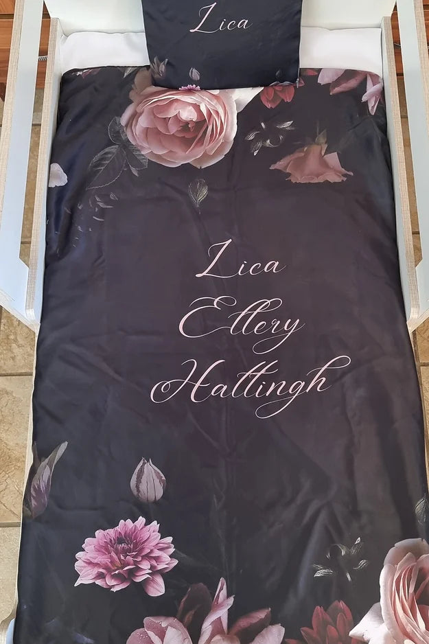 Black Floral - Sew Just More