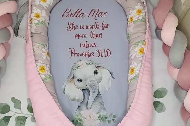 Water Lilly Elephant - Sew Just More