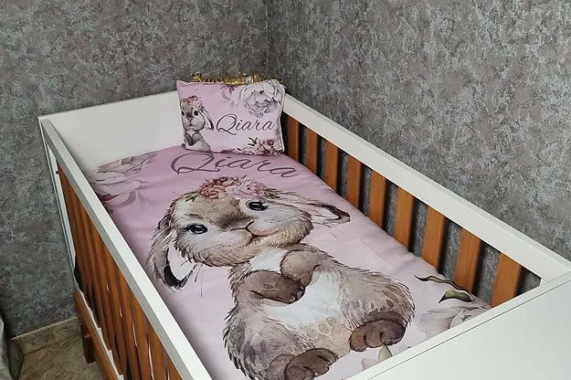 Pink Peony Bunny - Sew Just More