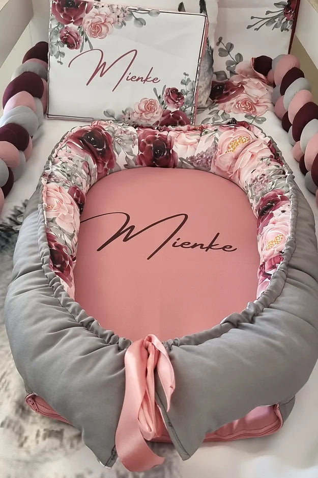 Maroon Flower Donkey - Sew Just More