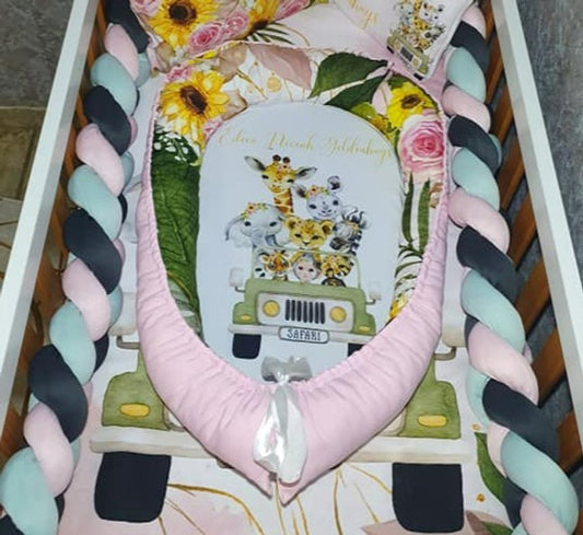 Girl Jeep Safari Baby Nest - Sew Just More