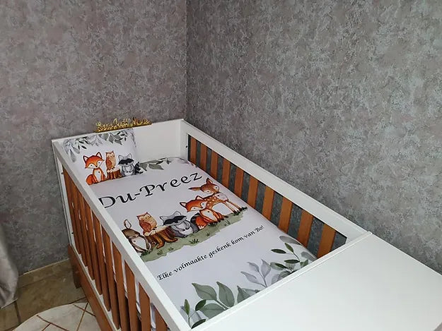 White and Grey Woodlands - Sew Just More