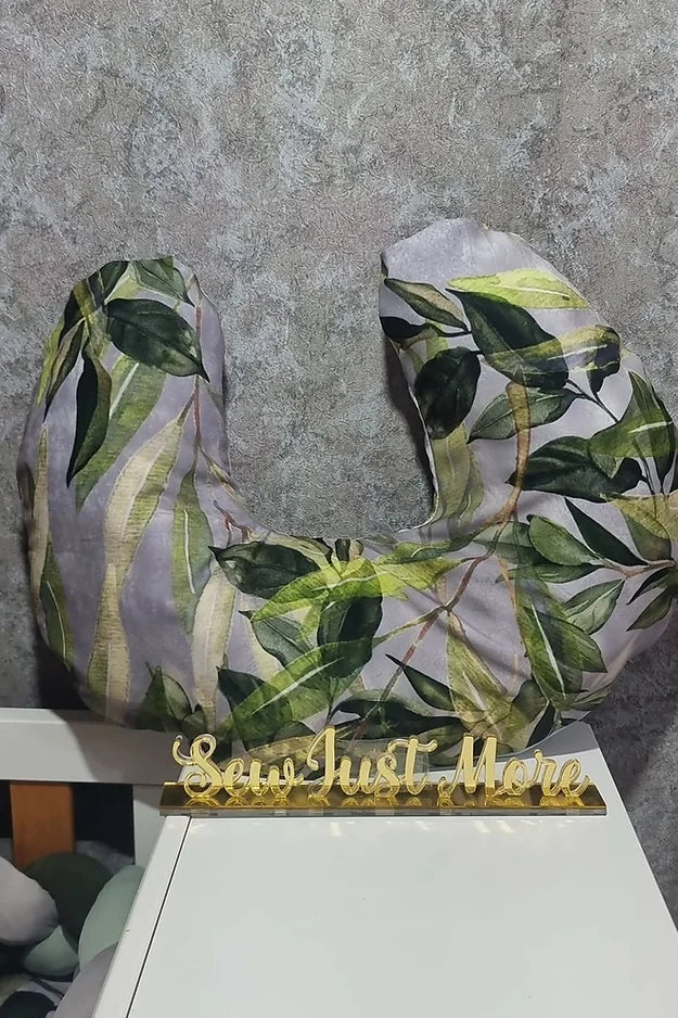 Marble Grey safari Nursing Pillow - Sew Just More
