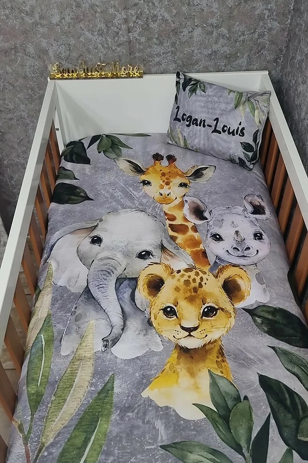 Marble Grey Safari - Sew Just More