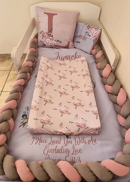 Grey Peony Elephant - Sew Just More