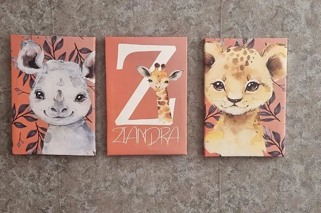 Burnt Orange Safari Canvas - Sew Just More