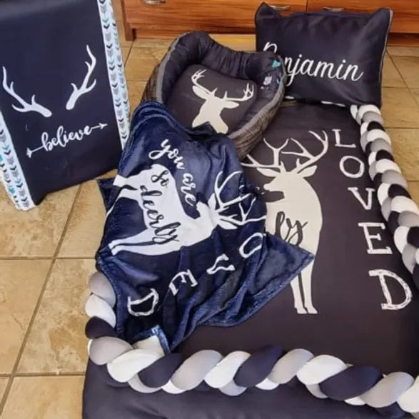 Navy Dear Woodlands - Sew Just More