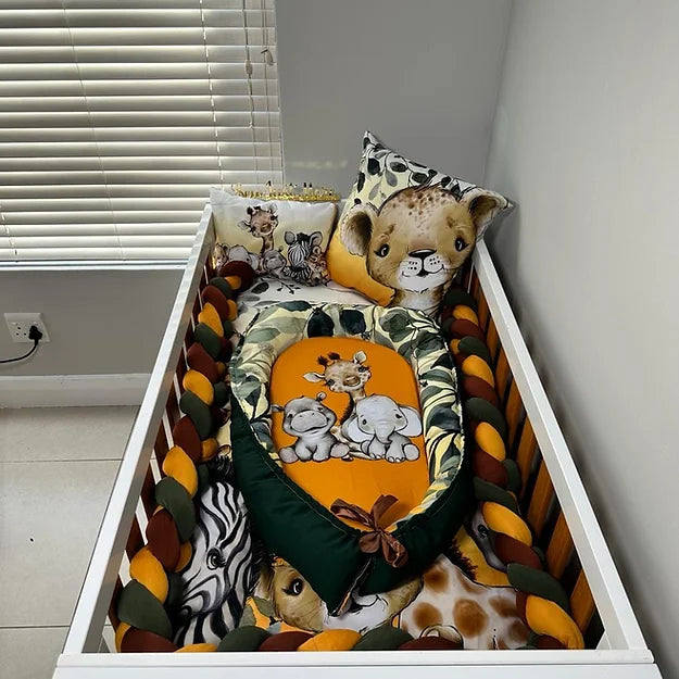 Burnt Orange and Olive Safari - Sew Just More