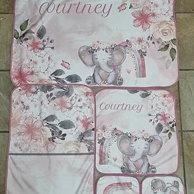 Over the rainbow Elephant - Sew Just More