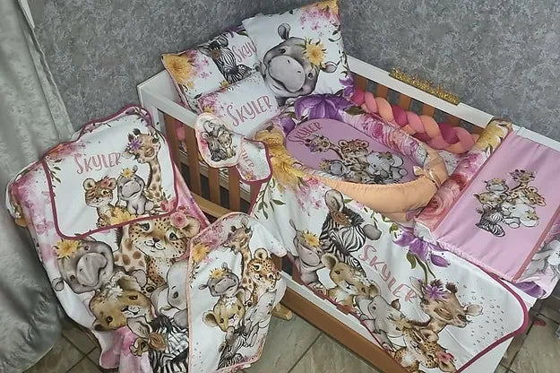 Colorful Gril Safari - Sew Just More