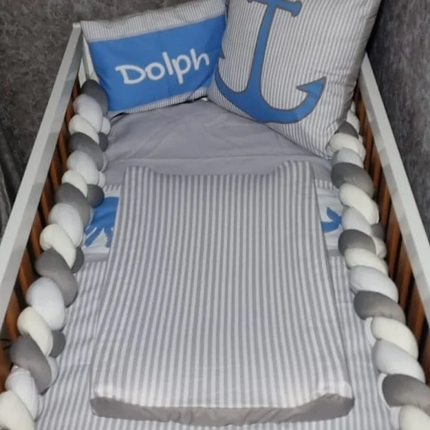 Sea Stripes Changing mat - Sew Just More