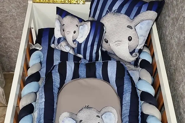 Navy And Baby Blue Ellie - Sew Just More