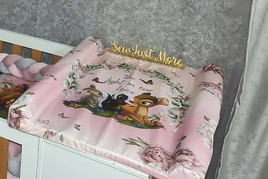 Bambi and Friends Changing Mat - Sew Just More