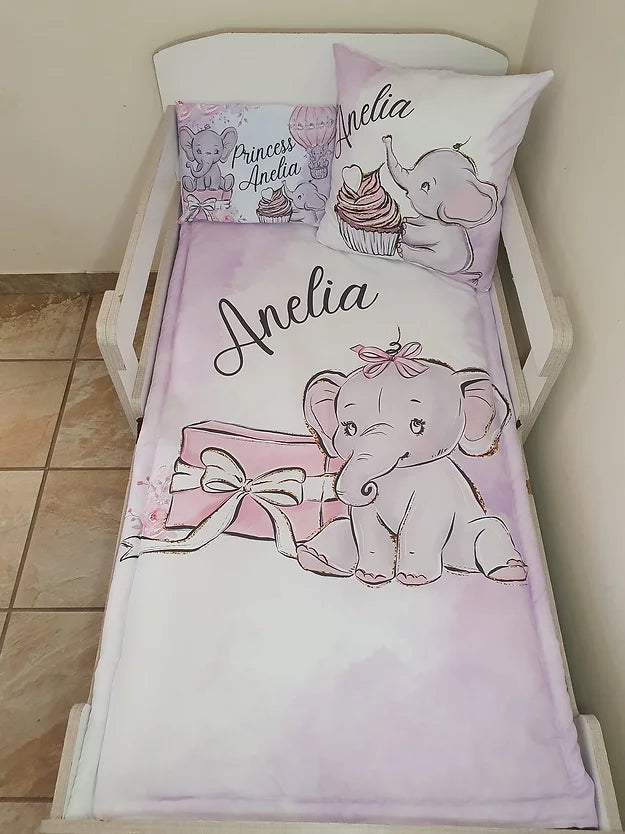 Purple Glitter Ellie - Sew Just More