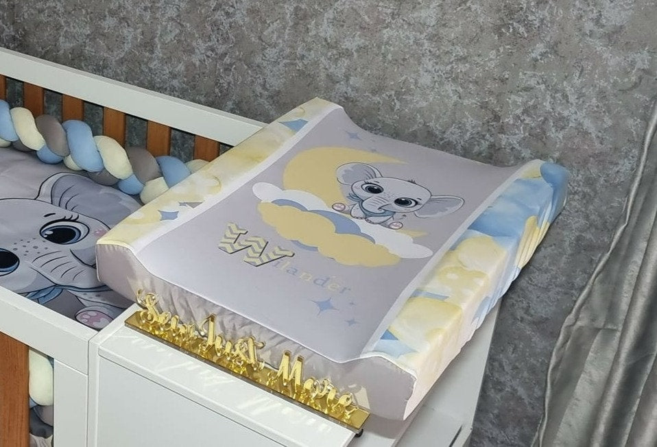 Cartoon Ellie Changing Mat - Sew Just More