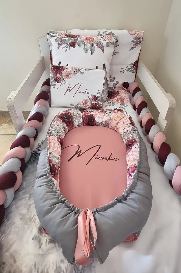 Maroon Flower - Sew Just More