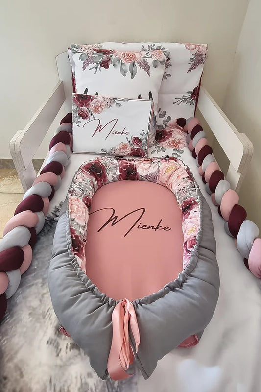 Maroon Flower Donkey - Sew Just More