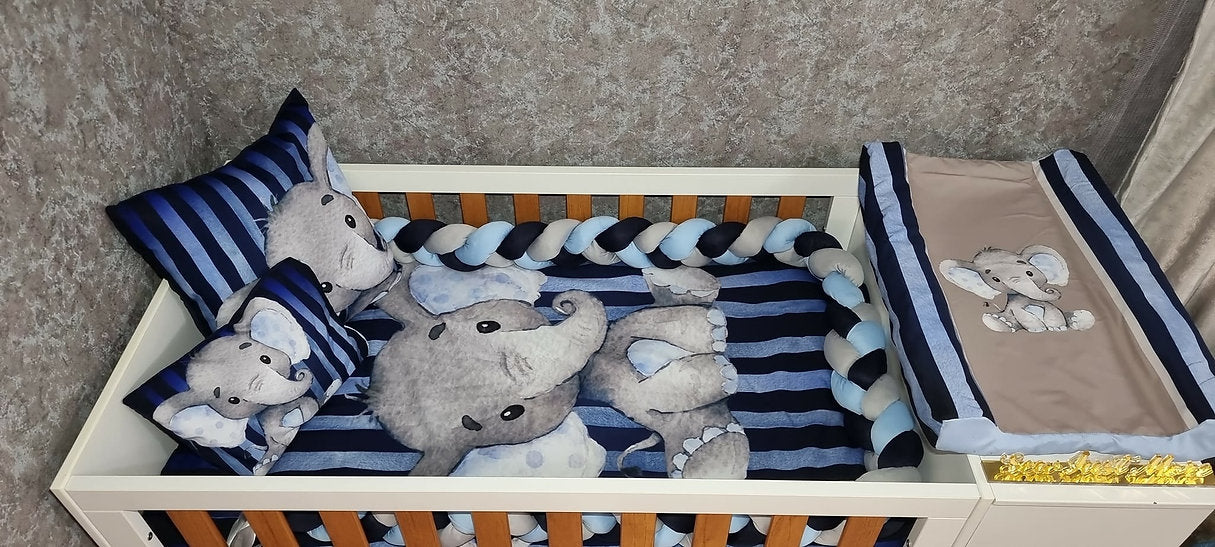 Navy And Baby Blue Ellie - Sew Just More