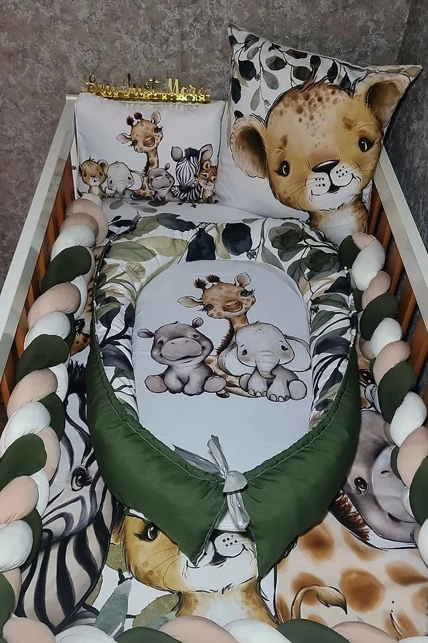Earthly Safari Baby Nest - Sew Just More