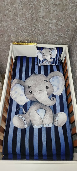 Navy And Baby Blue Ellie - Sew Just More