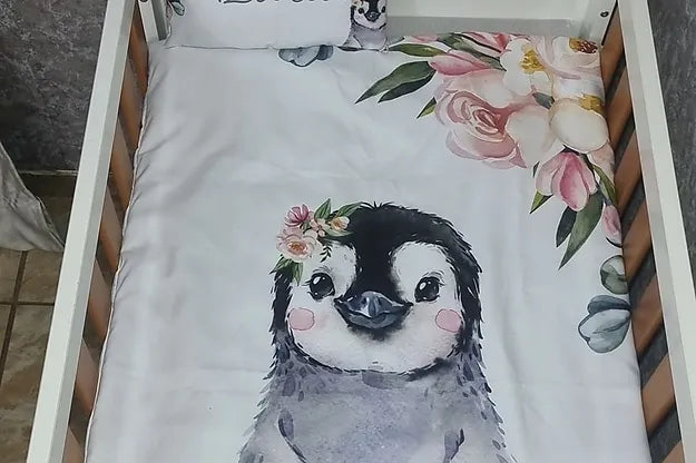 Floral Penguin - Sew Just More