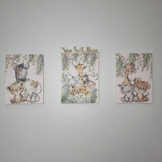 Double Trouble Safari Canvas - Sew Just More