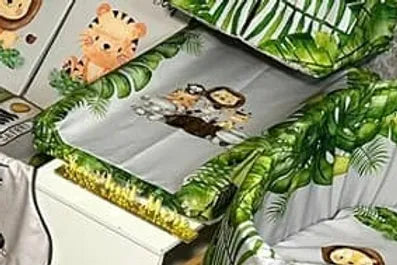 Grey Jeep Safari Channing mat - Sew Just More