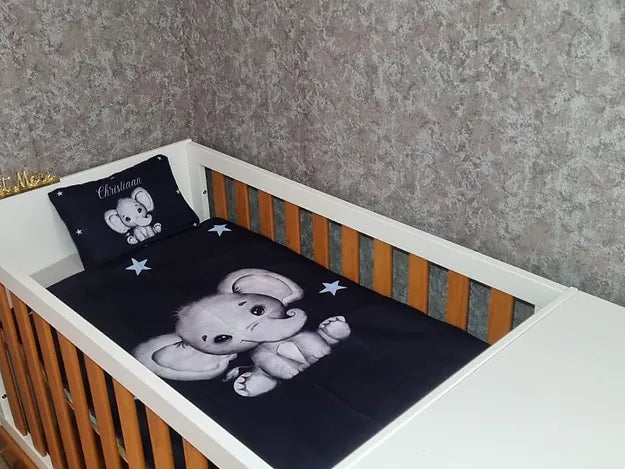 Navy Elephant - Sew Just More