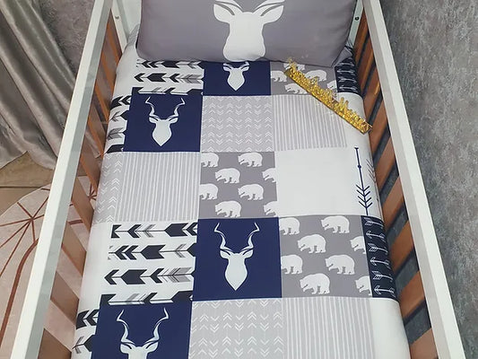 Grey Woodlands Quilt - Sew Just More