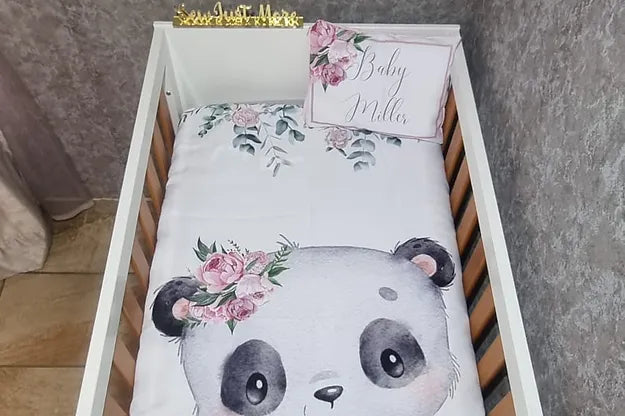 Baby Pink panda - Sew Just More